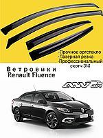 Дефлекторы боковых окон Renault Fluence