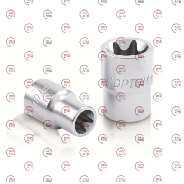 Головка торцева TORX шестипроменева 1/2" Е-22 (BAED1622) (Toptul)