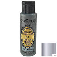 Краска акриловая Cadence с эффектом золочения Waterbased Gilding Paint 70 мл Серебро (113_102)