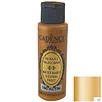 Фарба акрилова Cadence з ефектом золочення Waterbased Gilding Paint 70 мл Золото (113_100)