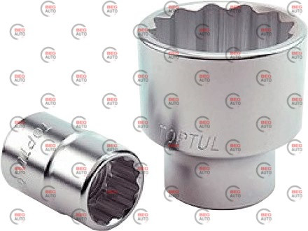 Головка торцева дванадцятигранна 3/4 50мм crv (BAEB2450) (Toptul)