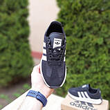 Кросівки чоловічі Adidas Retropy чорні модні весна літо стильні легкі молодіжні демісезонні якісні, фото 2