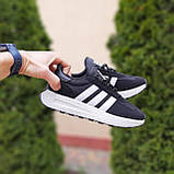 Кросівки чоловічі Adidas Retropy чорні модні весна літо стильні легкі молодіжні демісезонні якісні, фото 3