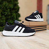 Кросівки чоловічі Adidas Retropy чорні модні весна літо стильні легкі молодіжні демісезонні якісні, фото 6