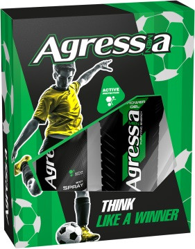 Набір подарунковий men Agressia Fresh NPA-041 . (гель для душу+
дезодорант) (3800213305612), фото 1