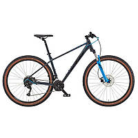 Велосипед KTM CHICAGO 271 рама М/43, сірий (чорно-синій) 2022/2023 (AS)
