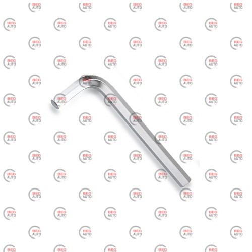 Ключ шестигранний Г-подібний HEX 3 мм, 66х23мм сталь SNCM+V (AGAS0307) (Toptul)