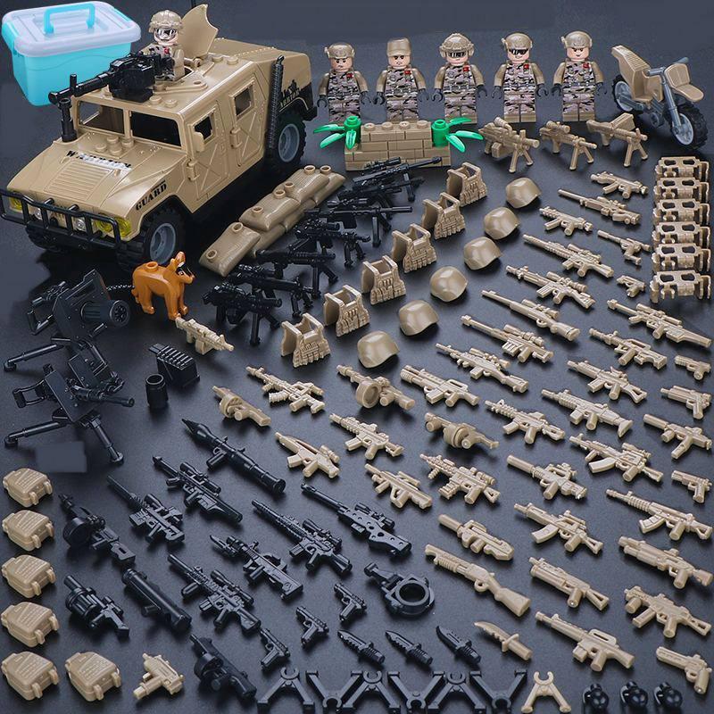 Купить Фигурки Лего человечки военные спецназ солдаты swat в Лего lego ...