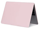 Захисний рожевий матовий чохол Matte Hard Shell Case для MacBook New Air 13" матова накладка для Макбук Еїр, фото 3