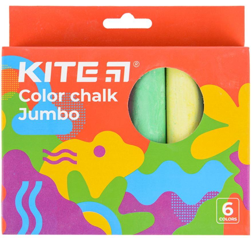 Крейда кол. 6шт. KITE Jumbo Fantasy K22-073-2