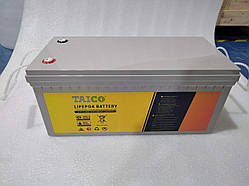 Акумулятор TAICO LiFePO4 12V 200 Ah (200A) 2.56 KWh Bluetooth BMS