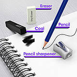Набір графітних олівців для малюнку та ескізів (18 предметів), фото 4
