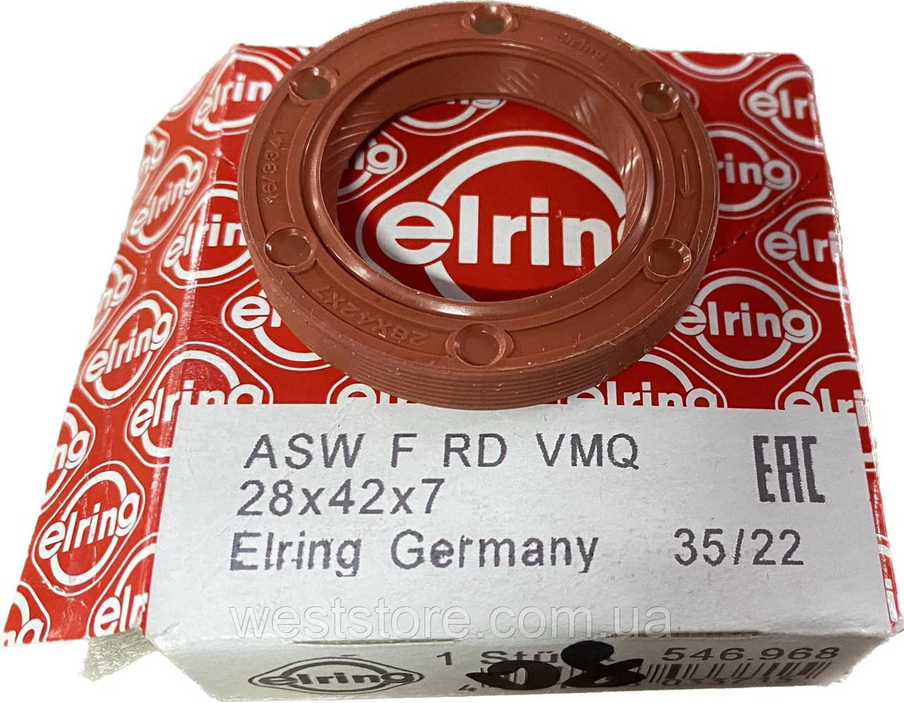 Купити Сальник коленвала(распредвала) Ваз 2108,2109,2110,2115 (28х42х7 ...