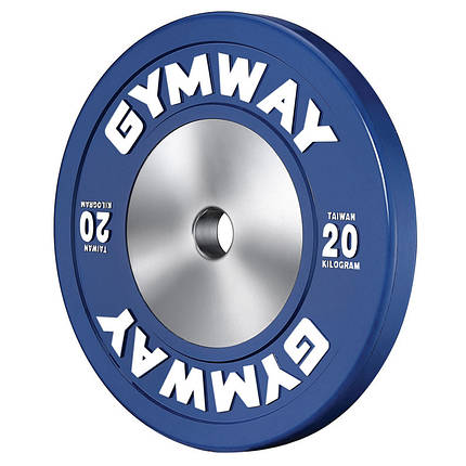 Диск бамперний змагальний GymWay, 20 кг WPR-20K, фото 1