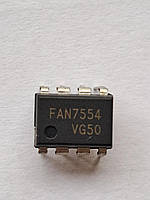 Микросхема FAN7554 DIP8