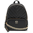 Рюкзак міський Victoria's Secret Small Backpack Чорний, фото 2