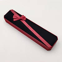 Буси з перлів, річковий білий діаметр намистини 1 см, довжина 44 см, у коробочці