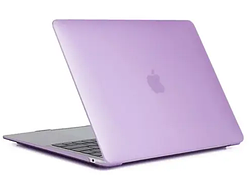 Захисний фіолетовий матовий чохол Hard Shell Case для MacBook New Air 13" матова накладка для Макбук Еїр