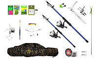 Универсальное рыболовное снаряжение для летней рыбалки, набор снастей и оборудования для ловли хищной рыбы