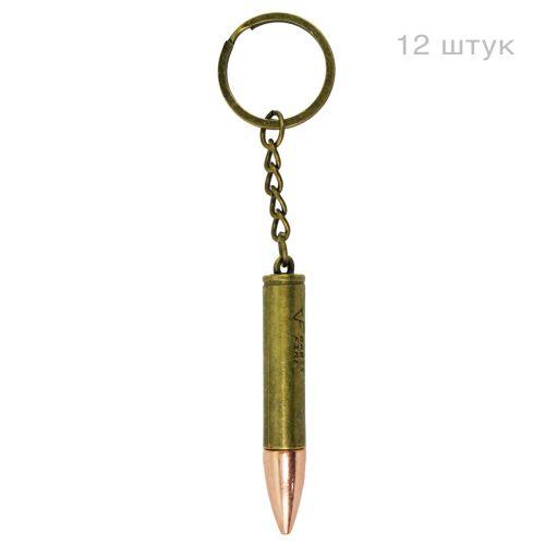 Брелок куля товста з мідним наконечником, 12 штук