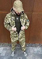 Уставна військова форма рип стоп ЗСУ ВСУ піксель, Бойовий тактичний комплект весна літо + футболка в подарунок