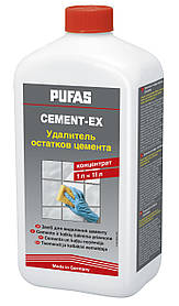 Засіб для видалення залишків цементу Pufas Cement EX 1:10 концентрат 1л