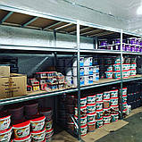 Стелаж для складу, архіву, магагазину .SN п. 2500х1340х700 мм оц 4 яруси оц полиця ДСП, фото 10