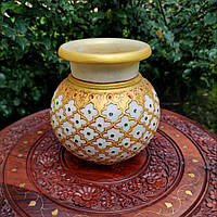 Ваза из мрамора (17х17 см) - мраморная ваза