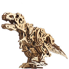 Механічний 3D пазл UGEARS Тиранозавр