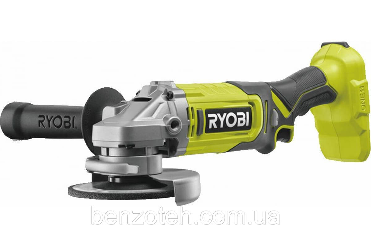Кутова шліфувальна машина акумуляторна Ryobi RAG 18125-0 (без акумулятора та зарядного пристрою)