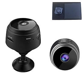 Камера міні IP Відеоспостереження Wi-Fi FullHD 1080 Action Camera A9 бездротова з датчиком руху