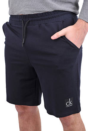 Шорти чоловічі трикотаж Calvin Klein 25-H205-35 темно-сині 3XL, фото 1