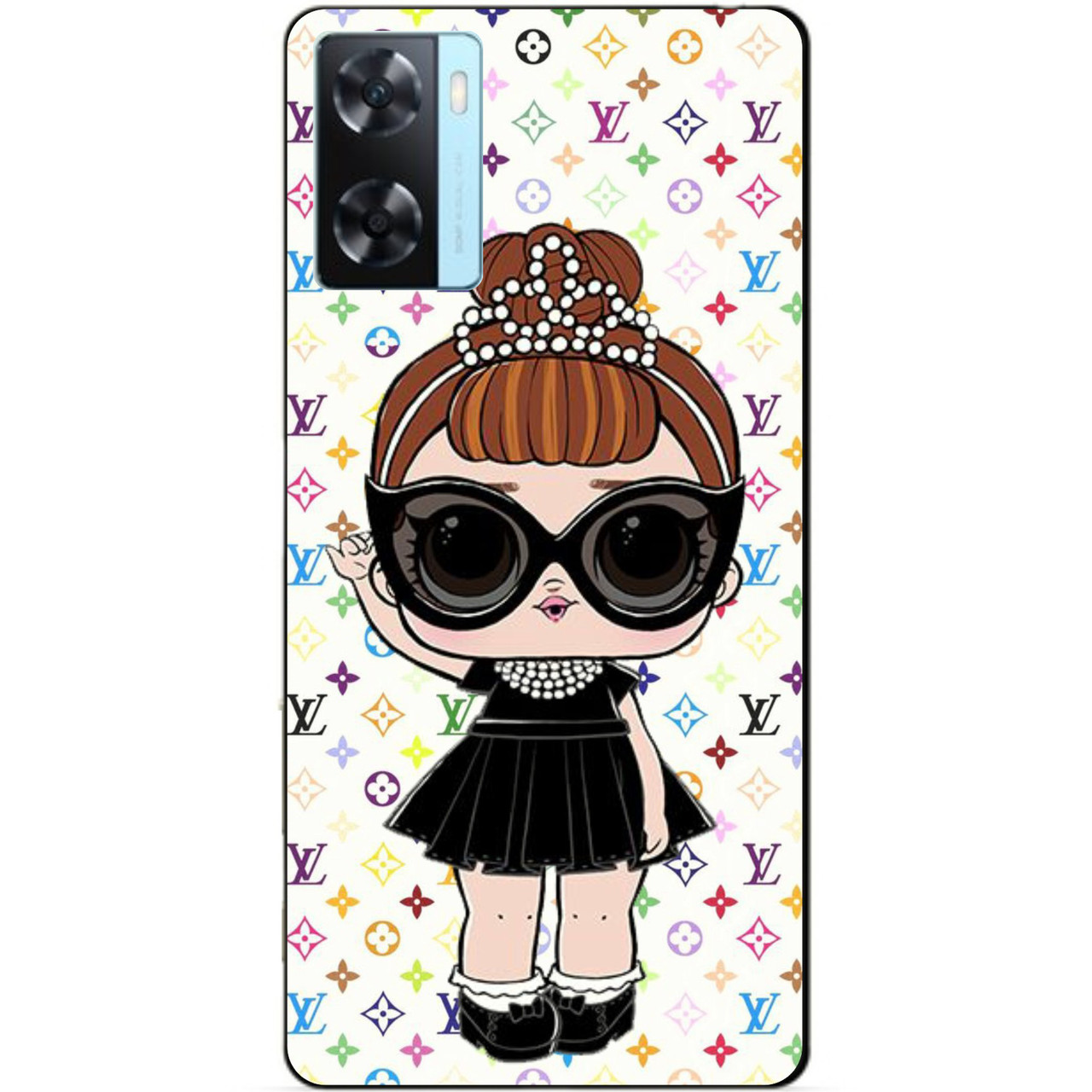 Силіконовий бампер чохол для Oppo A57s з малюнком Лялечка ЛОЛ