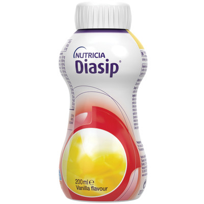 Діасіп зі смаком ванілі / Diasip Vanilla flavour 4x200 ml