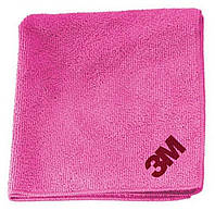 Микрофибровая полировальная салфетка 3M Ultra Soft, 36 х 32 см Розовый