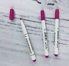 Маркер Текстильний 2 мм Рожевий тонкий круглий 2739 Centropen Чехія