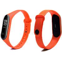 Ремешок для Mi Band 5/6 COLORS оранжевый