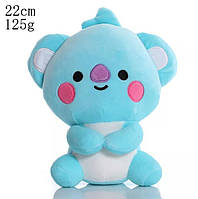 Мягкая Игрушка Коала КОЯ BT21 Плюш KOYA ARMY персонаж BTS  22 см Голубой (00270)