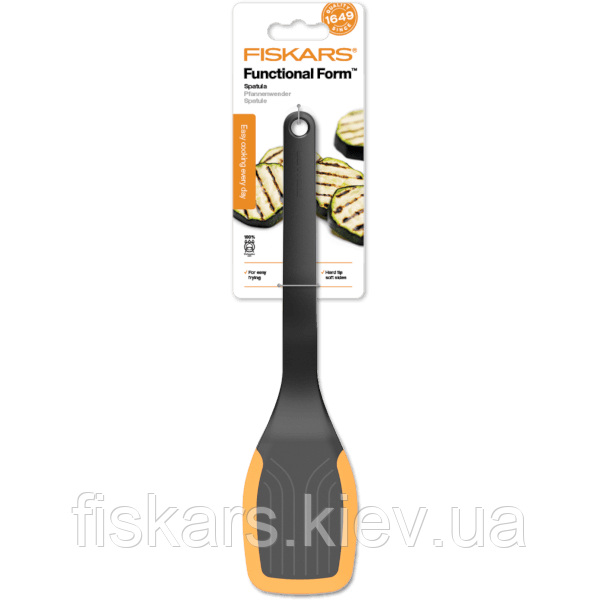 Лопатка кухонна з силіконовими краями Fiskars Functional Form (1027300)