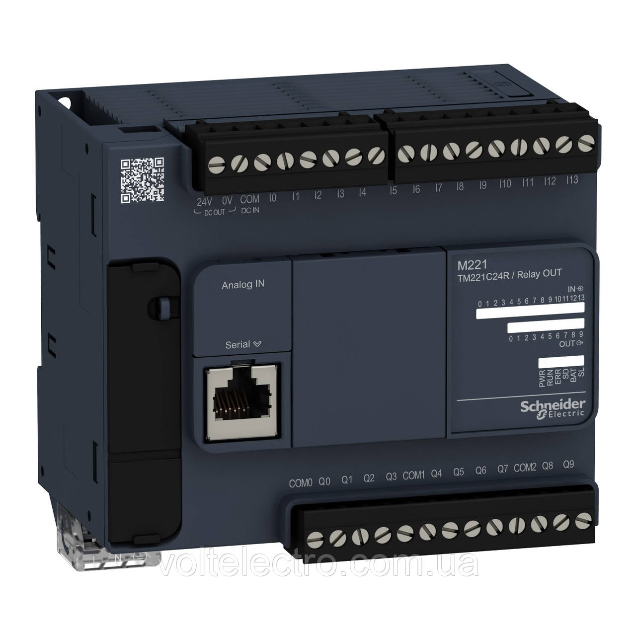 Логический контроллер M221 40 входов/выходов, реле, Ethernet - фото 2 - id-p1824070461
