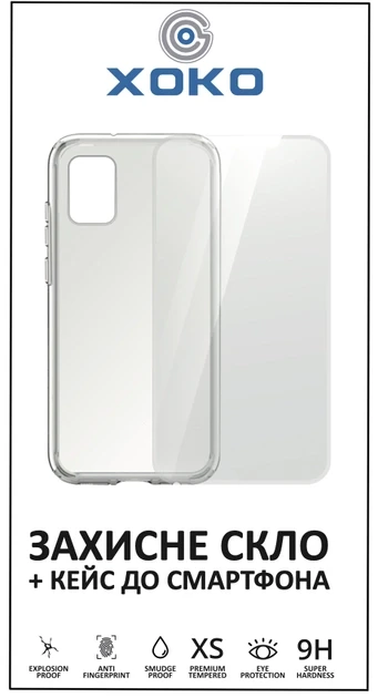 Комплект панель + скло XOKO для Samsung A725 (A72) Transparent
