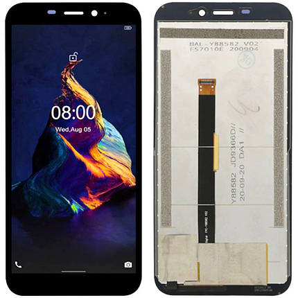 Дисплей + сенсор для Ulefone Armor X8 / X8i Black, фото 1