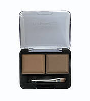 Тіні для корекції брів 2 кольори M.A.C big eyes brow   код.179