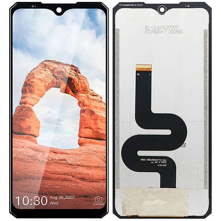 Дисплей + сенсор Oukitel WP8 / WP8 Pro Black - p/n: FPC-XL6490280QC-39, фото 1
