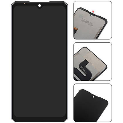 Дисплей + сенсор Oukitel WP8 / WP8 Pro Black - p/n: FPC-XL6490280QC-39, фото 2