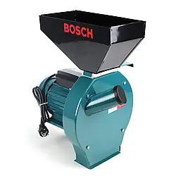 Зернодробілка Bosch BFS 4200 (4.2 кВт, 300 кг/ч). Кормоподрібнювач Бош для зерна і качанів кукурудзи