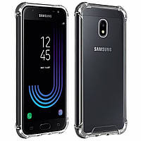 Прозрачный противоударный силиконовый чехол WS SHOCKPROOF для Samsung J310