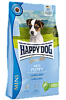 Сухий корм Happy Dog Sensible Mini Puppy 800 г для цуценят дрібних порід вагою до 10 кг від 1 до 12 місяців з бараниною та рисом
