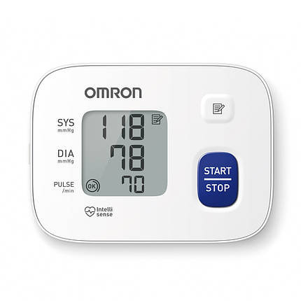 Вимірювач артеріального тиску на зап'ясток OMRON RS1 (НЕМ-6160-E), фото 3