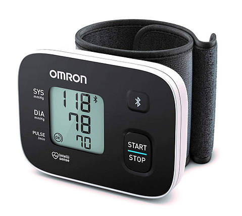 Вимірювач артеріального тиску на зап'ясток OMRON RS3 Intelli IT (HEM-6161T-E), фото 1